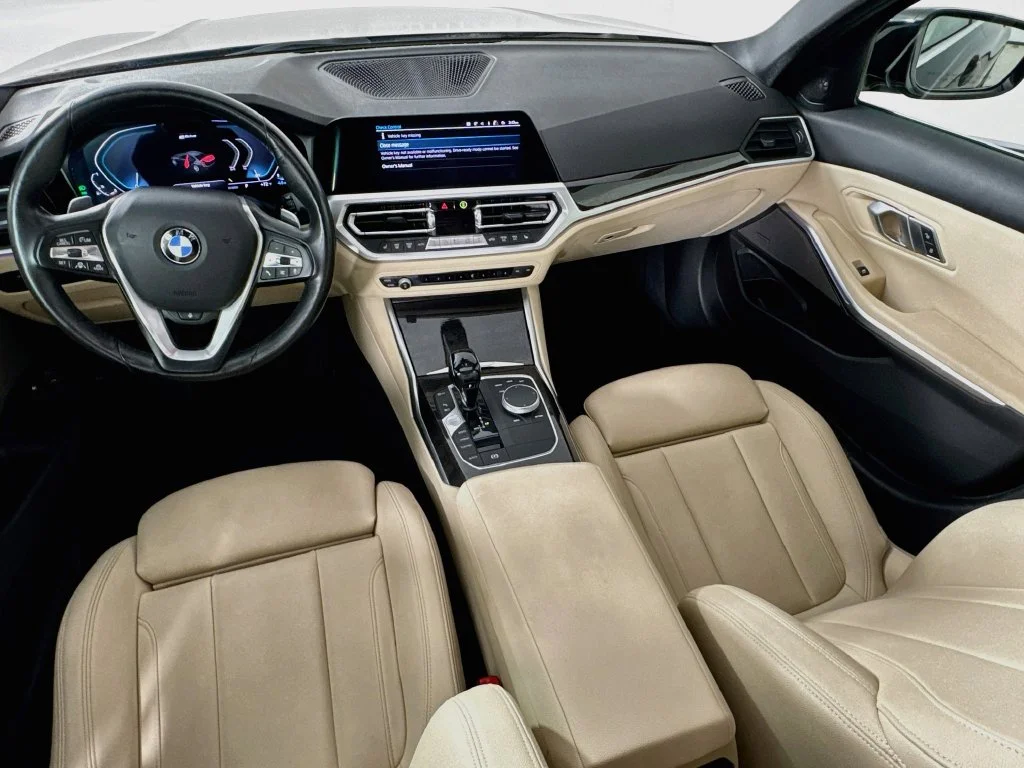 Used 2021 Black BMW 330e xDrive image 29