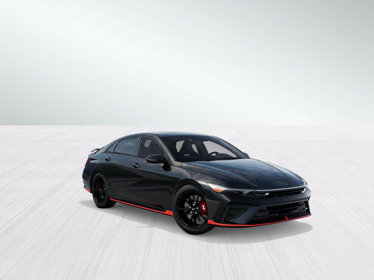 New 2026 Abyss Black Hyundai Sedan image 2