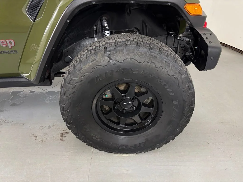 Used 2021 Green Jeep Unlimited Rubicon image 10