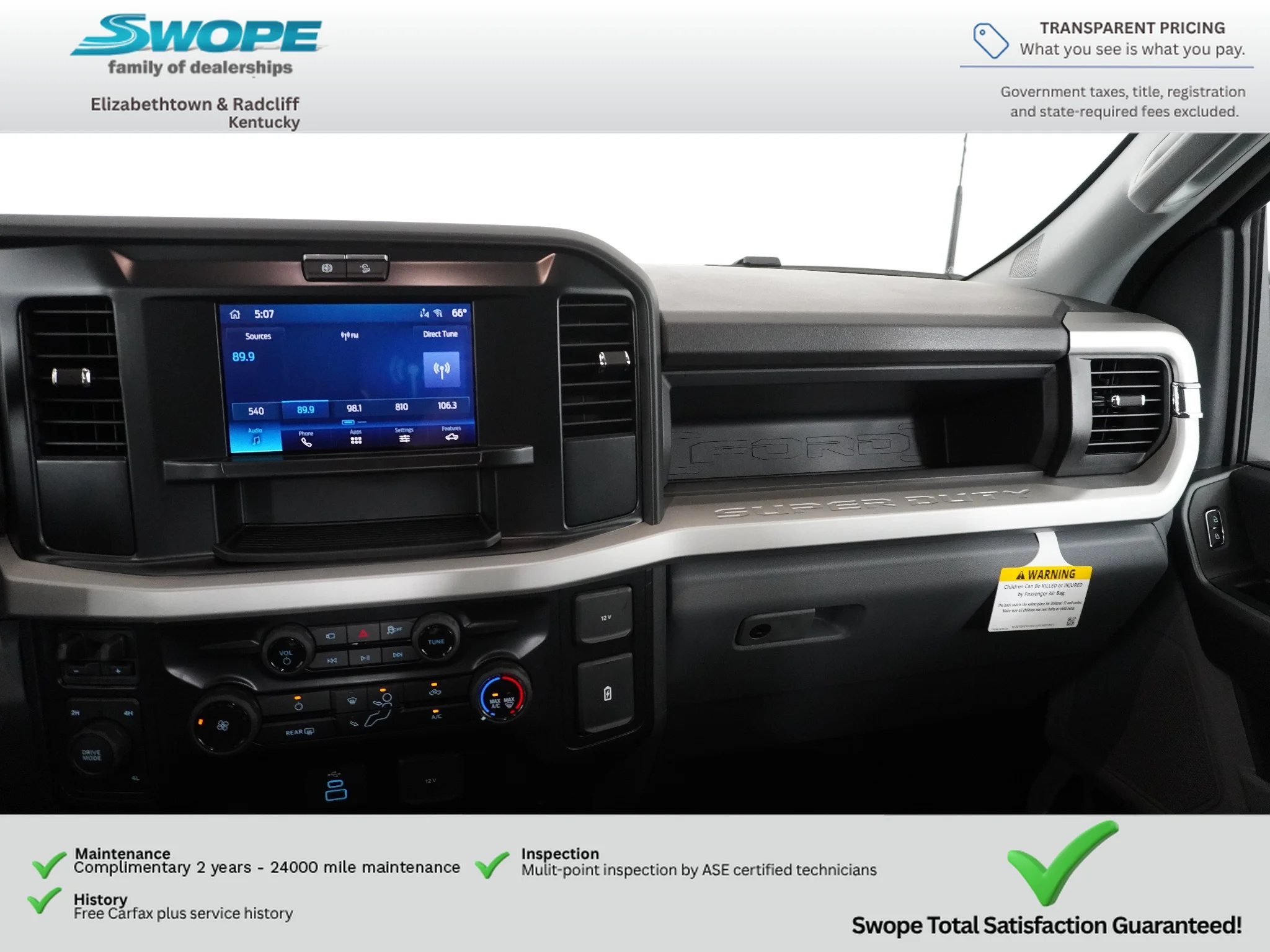 New 2027 Oxford White Ford F-350® XL image 17