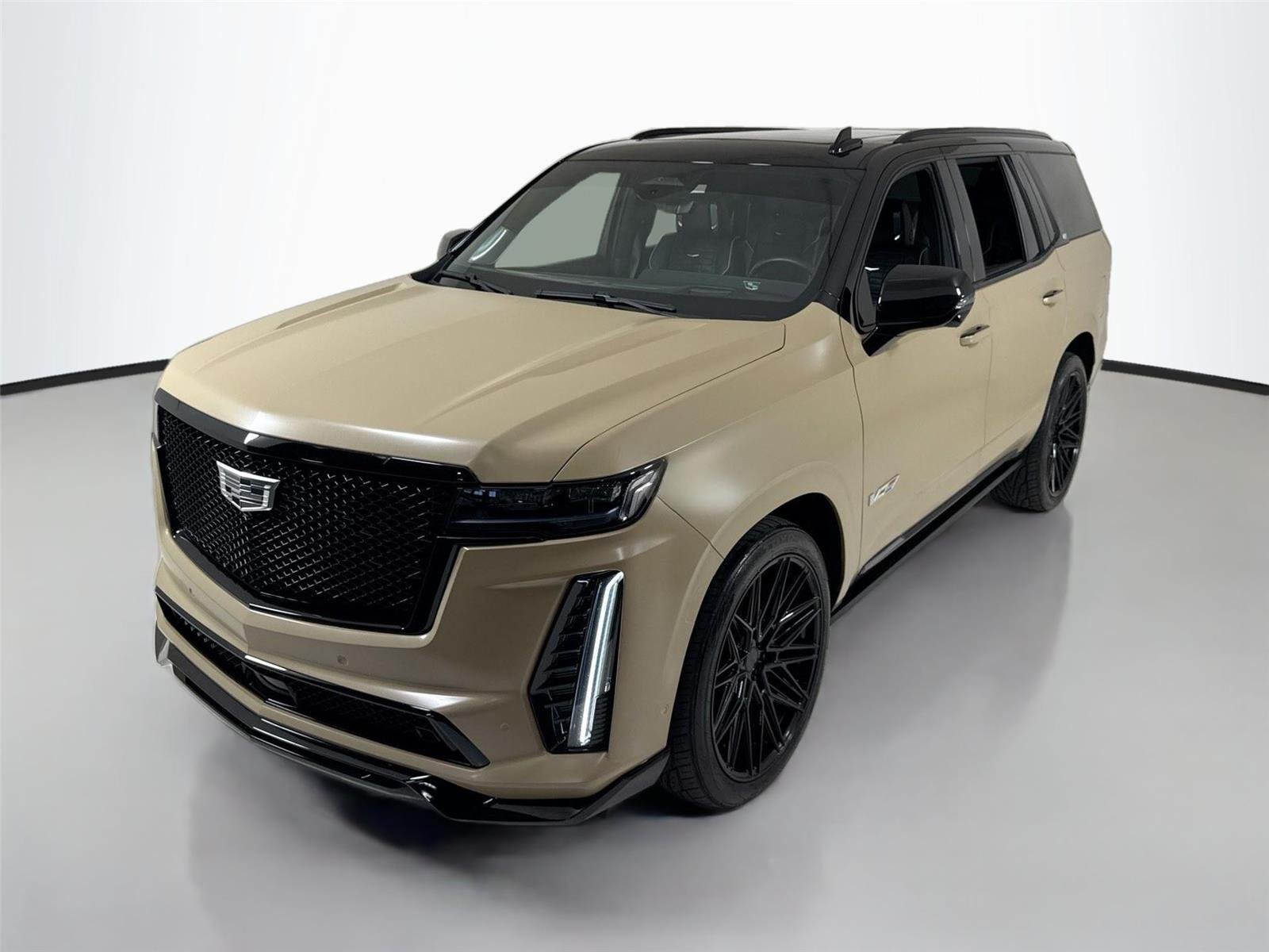 Used 2023 Black Raven Cadillac AWD V-Series | Vossen Wheels | Two Tone Wrap image 51