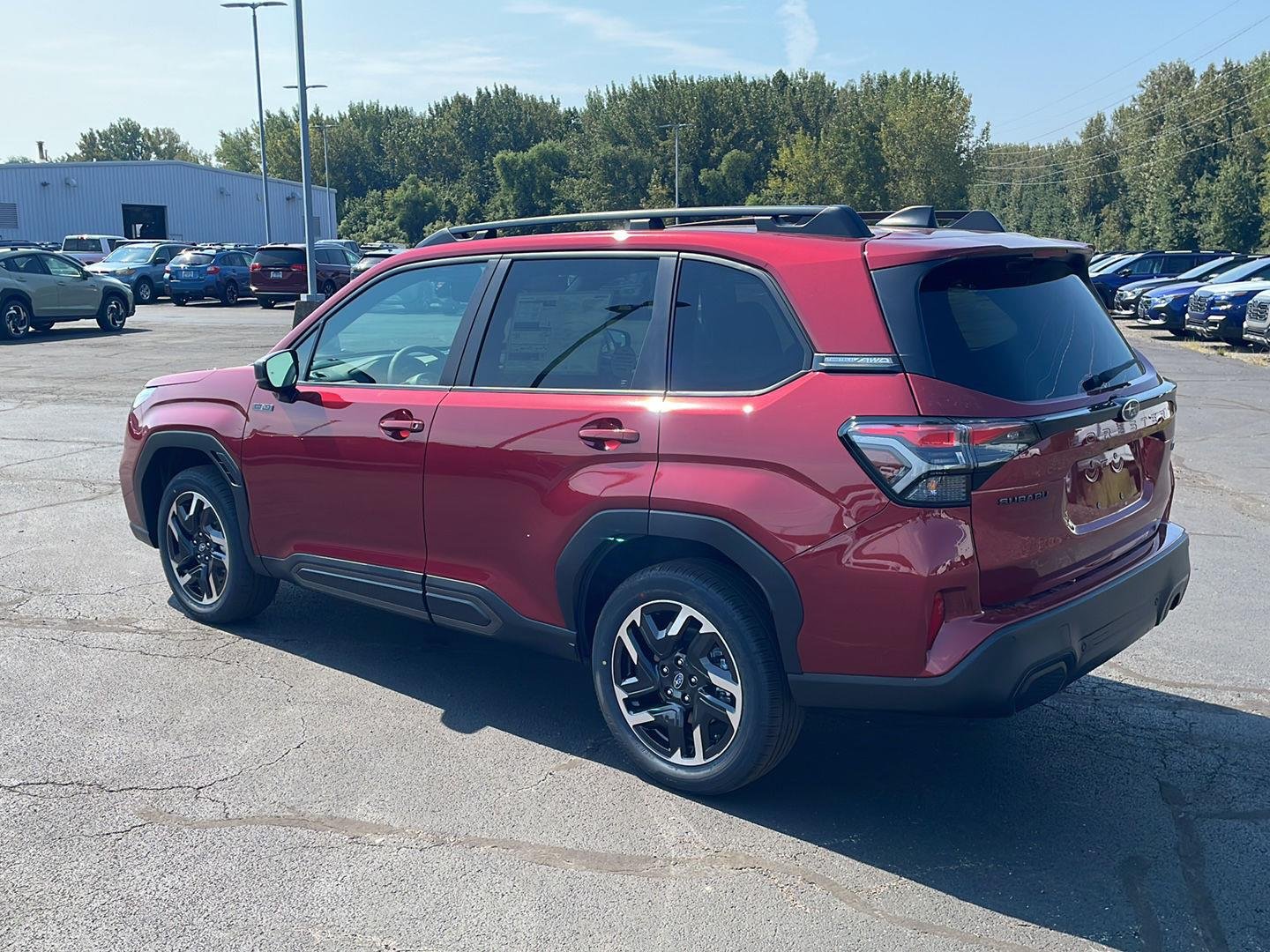 New 2026 CRIMSON RED PEARL Subaru Limited Hybrid image 3