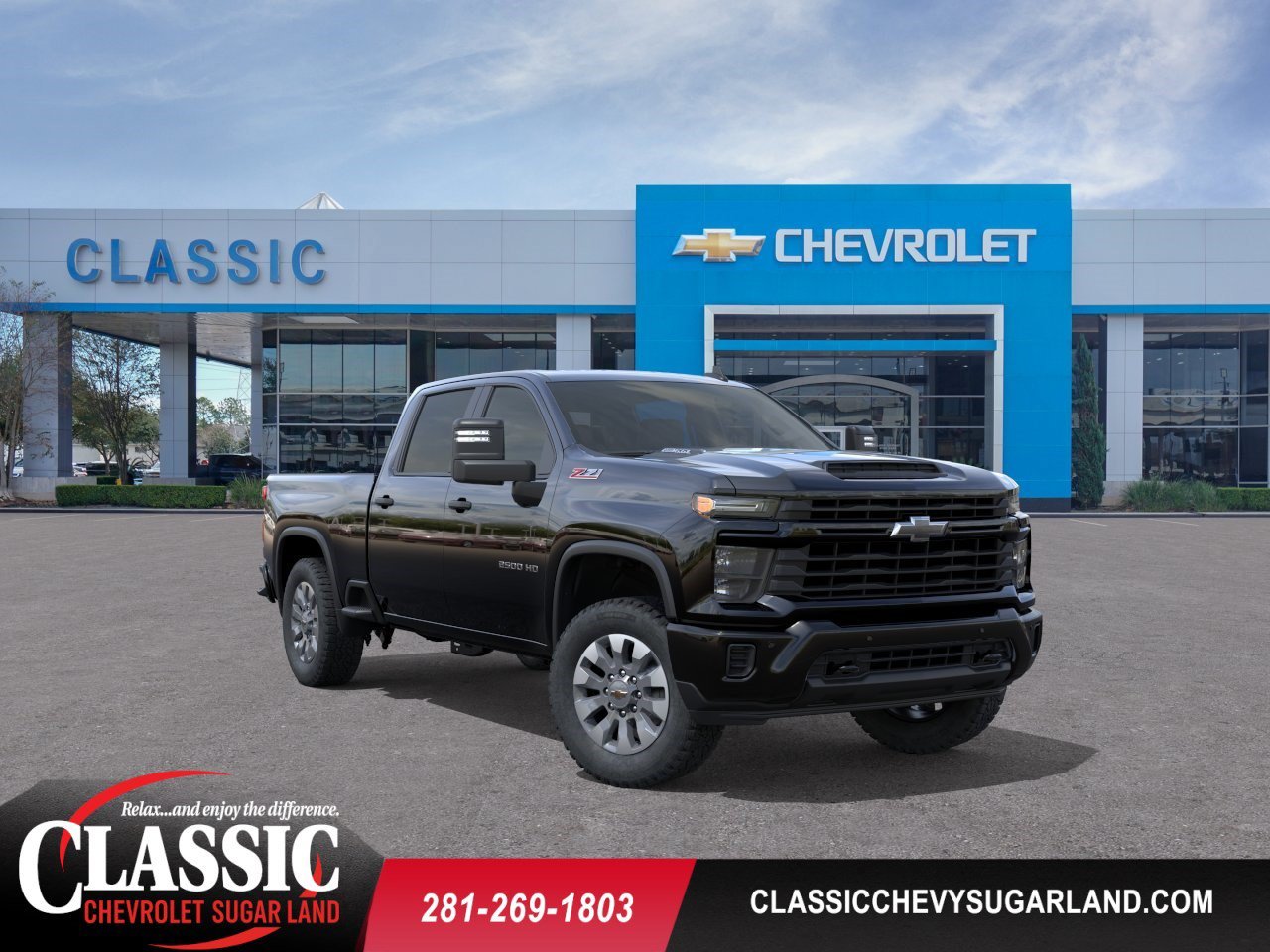 2026 Chevrolet Silverado 2500 HD Custom Black at Mac Haik Chevrolet