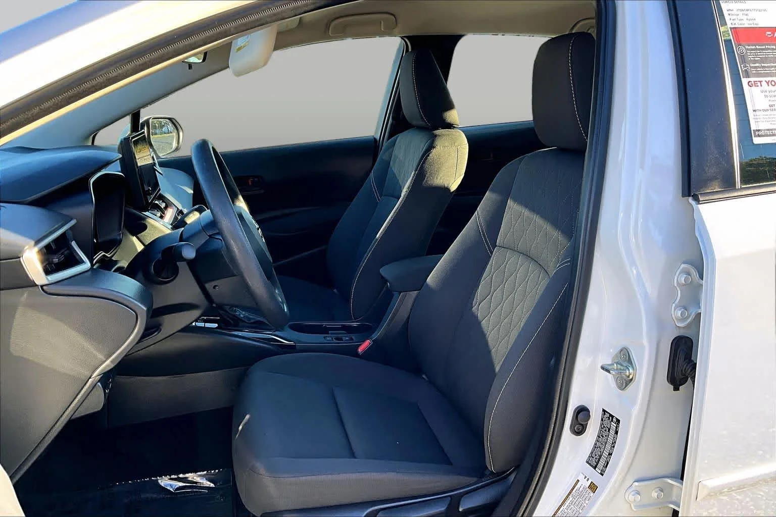Certified Used 2026 Ice Cap Toyota Hybrid LE image 8