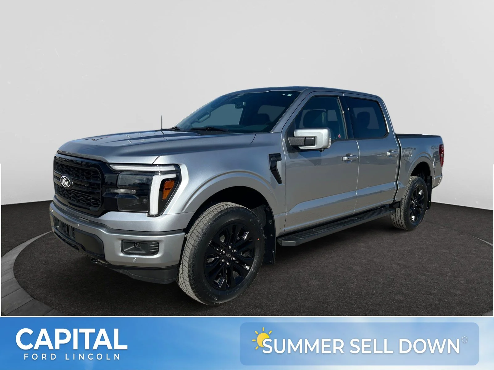 New 2026 Iconic Silver Metallic Ford Lariat image 1