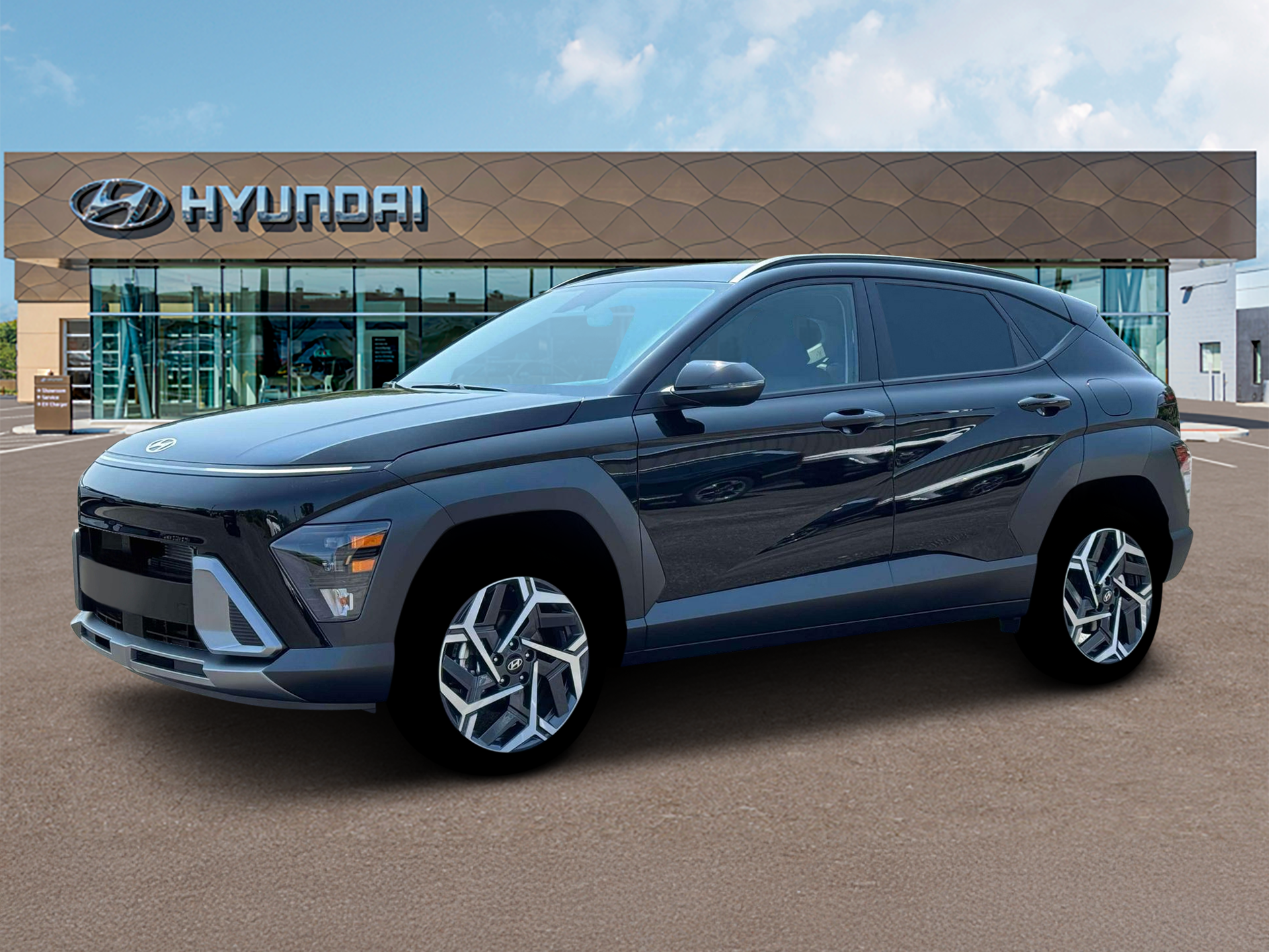 New 2026 Abyss Black Pearl Hyundai SEL Premium FWD image 2