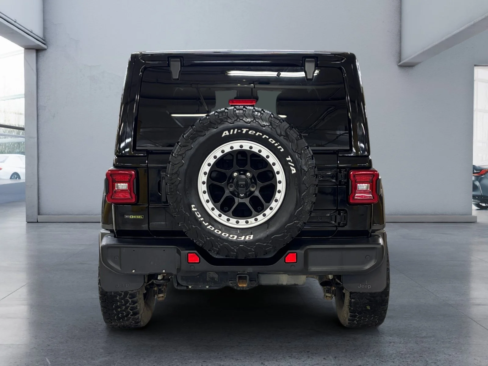Used 2021 Black Jeep Unlimited Sahara 80th Anniversary image 4