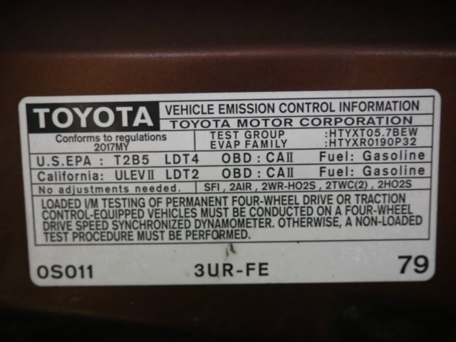 Used 2017 Sunset Bronze Mica Toyota Double Cab SR5 w/ TRD Off-Road Pkg image 29