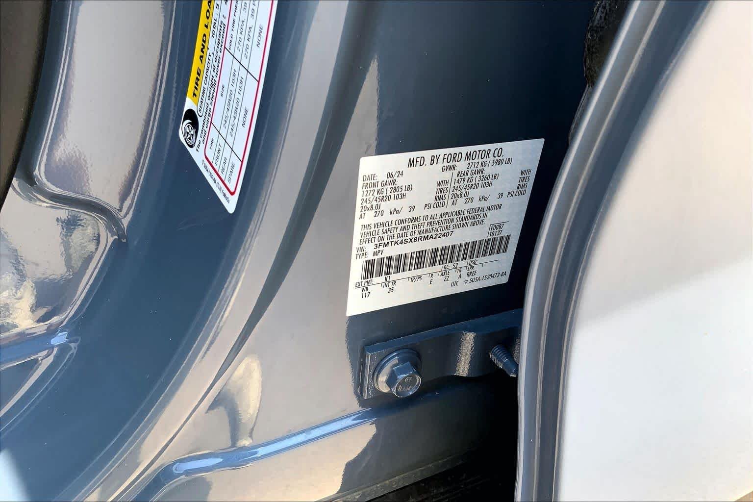 Used 2024 Vapor Blue Metallic Ford GT image 33