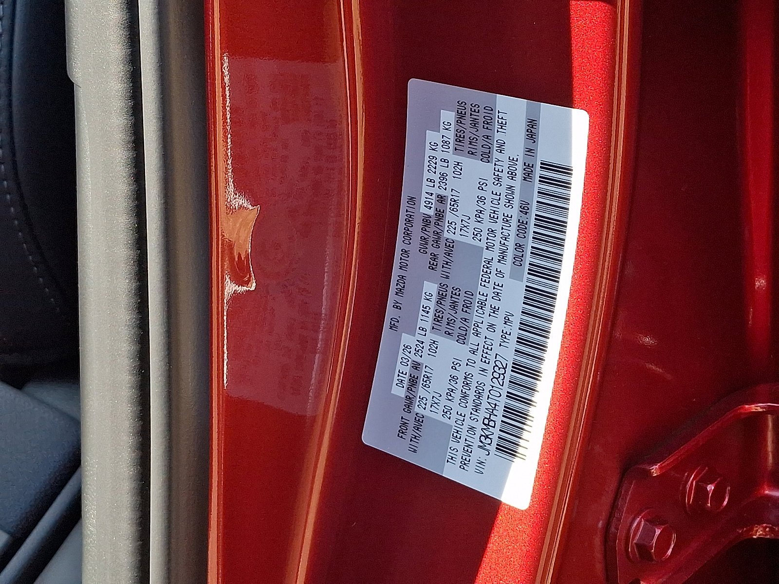 New 2026 Soul Red Crystal Metallic Mazda 2.5 S Select AWD image 11