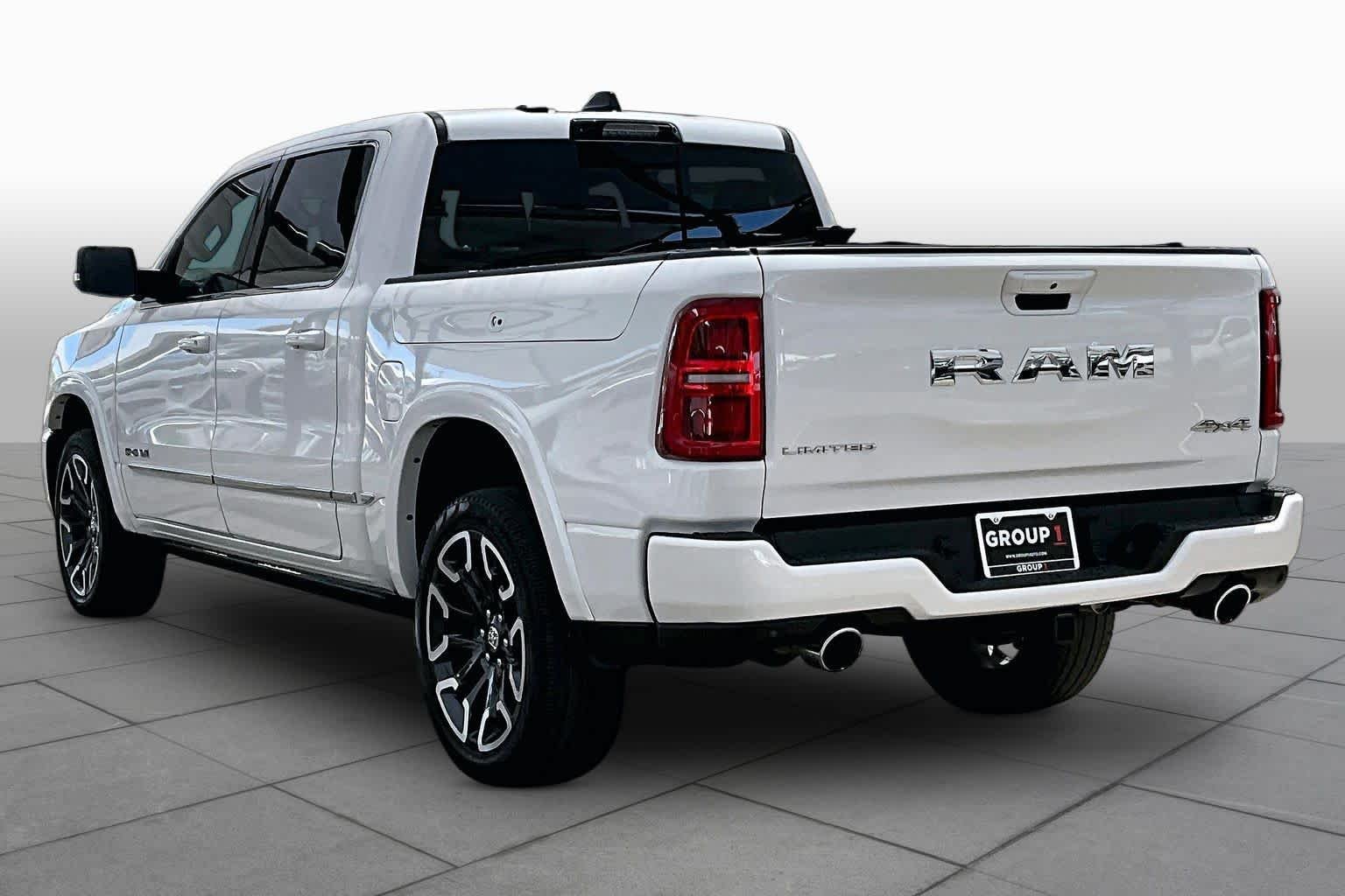 Used 2025 Ivory White Tri-Coat Pearlcoat Ram Limited image 11