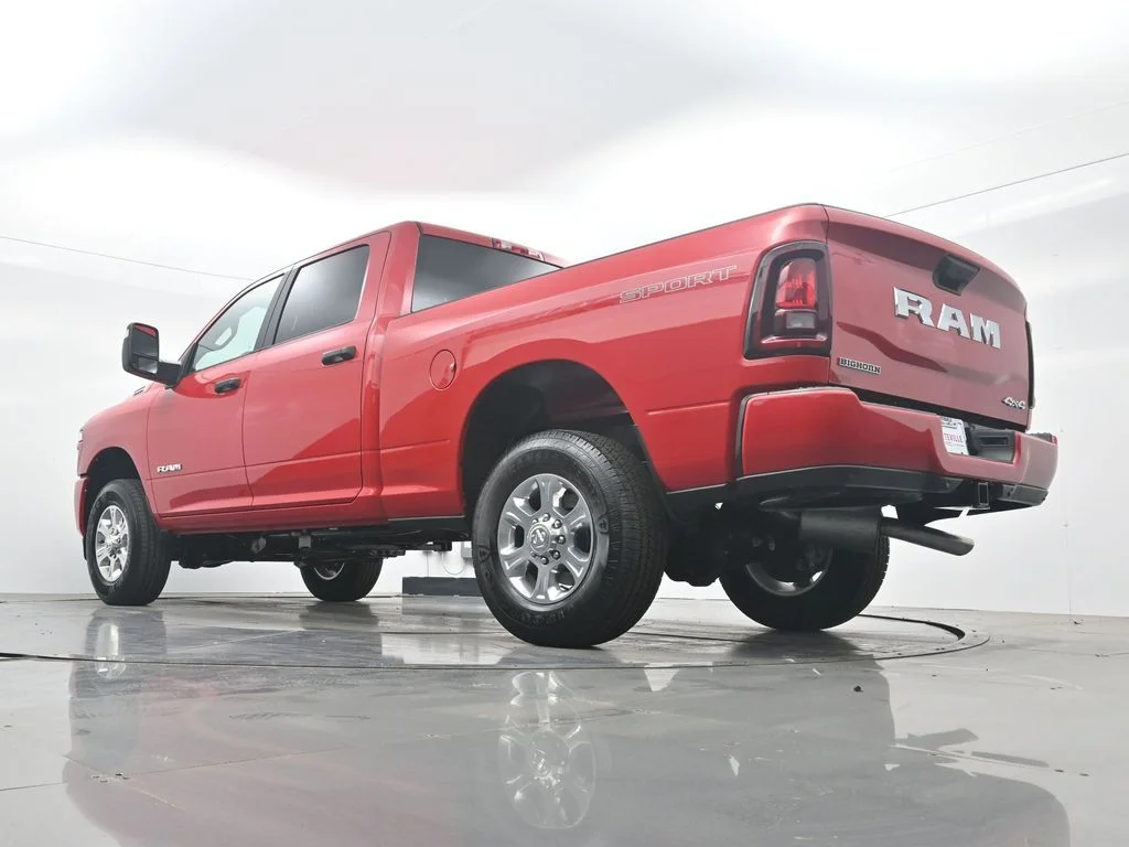 New 2026 Flame Red Clear-Coat Exterior Paint RAM Big Horn image 39