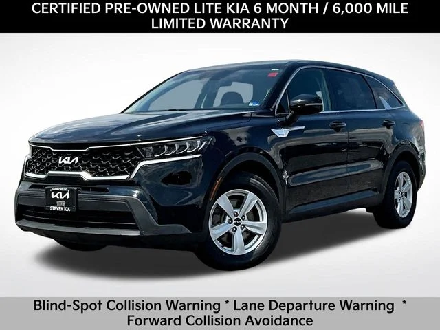 Certified Used 2022 Black Kia LX image 3