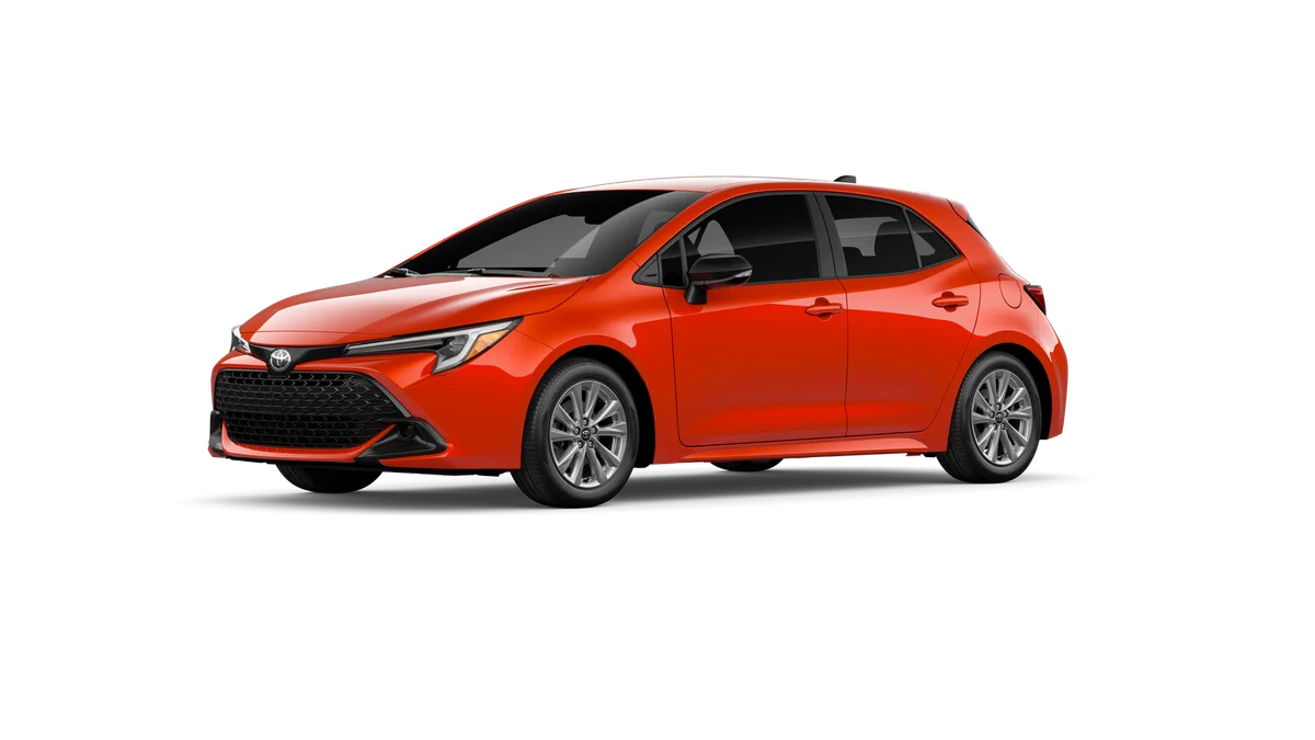 New 2027 Inferno Red Toyota SE image 2
