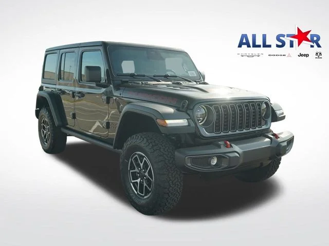 New 2026 Black Jeep Rubicon image 1