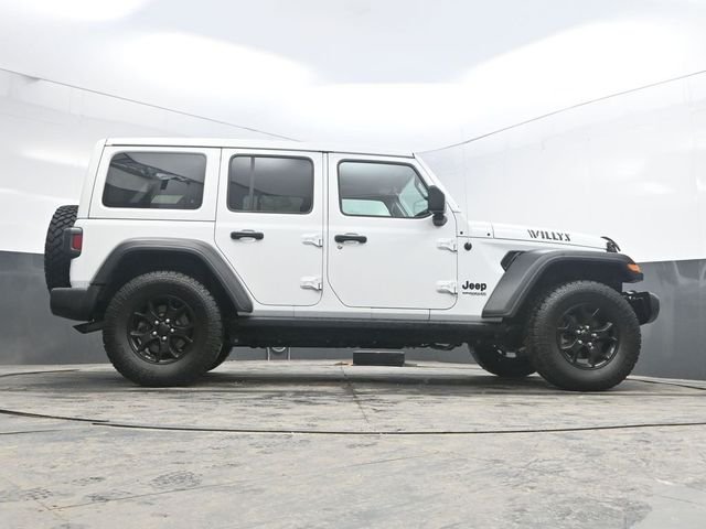 Used 2020 White Jeep Unlimited Willys image 46