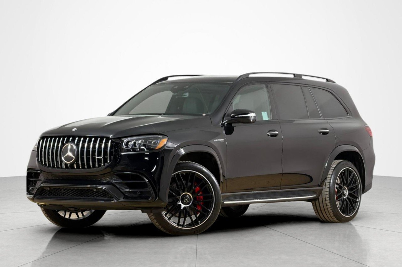 Certified Used 2024 Obsidian Black Metallic Mercedes-Benz AMG® GLS 63 image 1