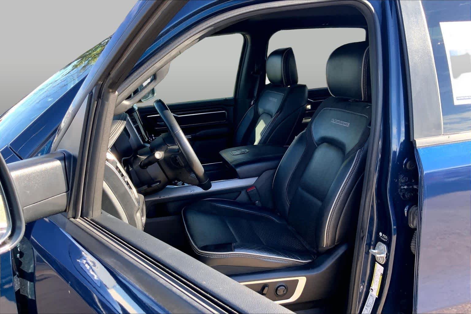 Certified Used 2024 Patriot Blue Pearlcoat Ram Laramie image 8
