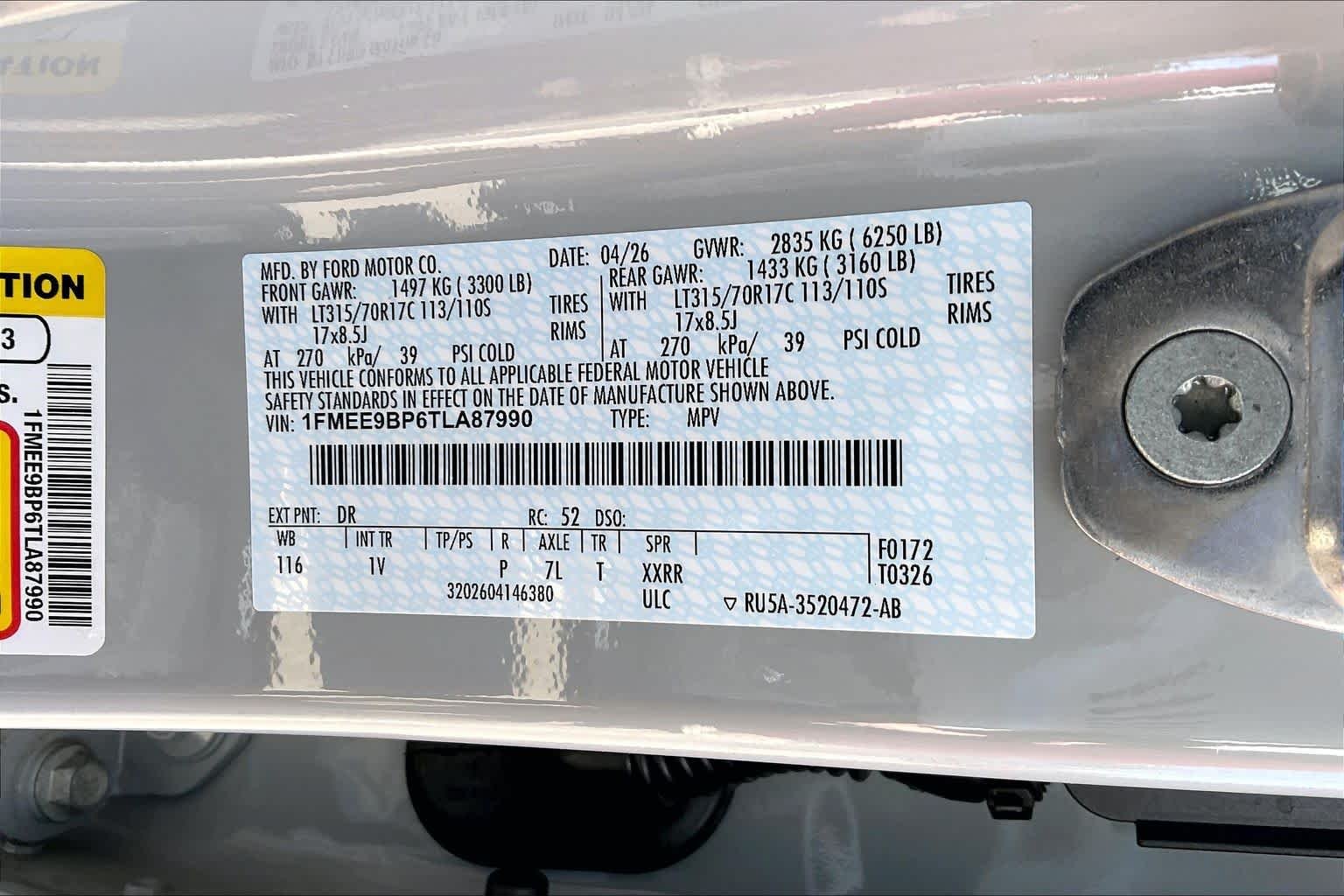 New 2026 Avalanche Gray Ford Badlands® image 20