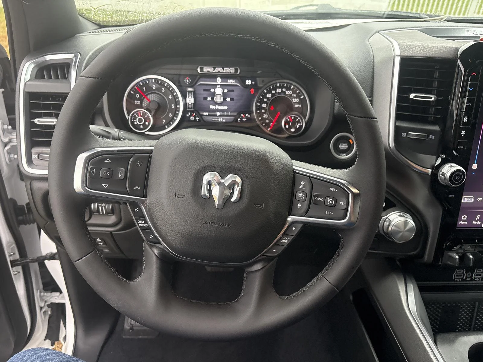 New 2026 Bright White Clearcoat Ram Laramie image 15