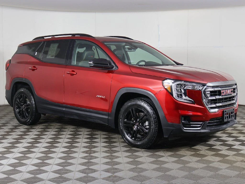 Used 2024 Red GMC AT4 image 45