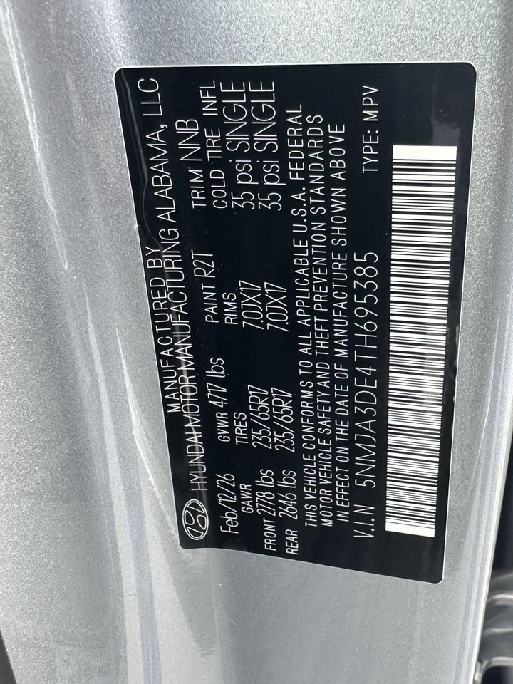 New 2026 Shimmering Silver Hyundai SE image 30