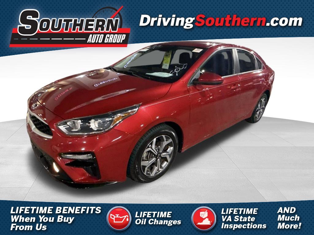 Used 2021 Red Kia LXS image 1