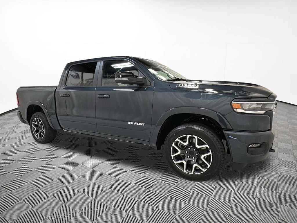 New 2026 Forged Blue Metallic Exterior Paint RAM Laramie image 5