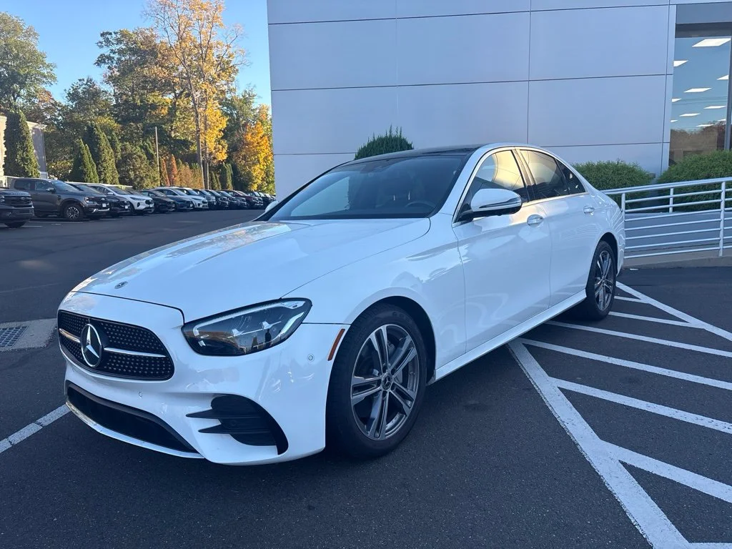 Used 2023 White Mercedes-Benz E 350 image 3