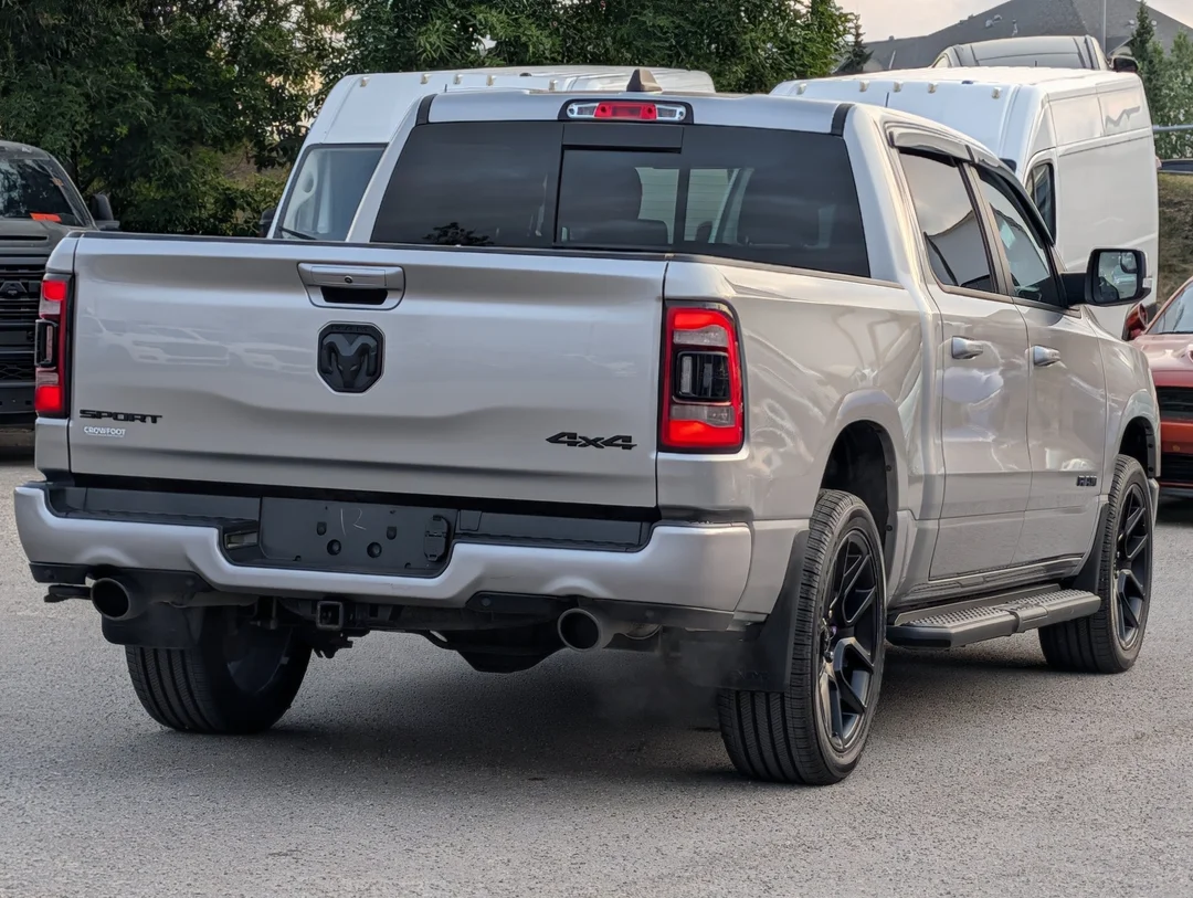 Certified Used 2022 Silver RAM Sport - - 4x4 - Dual Pane Sunroof - Night Edition - Level II Grp - Alpine Audio & More! image 8