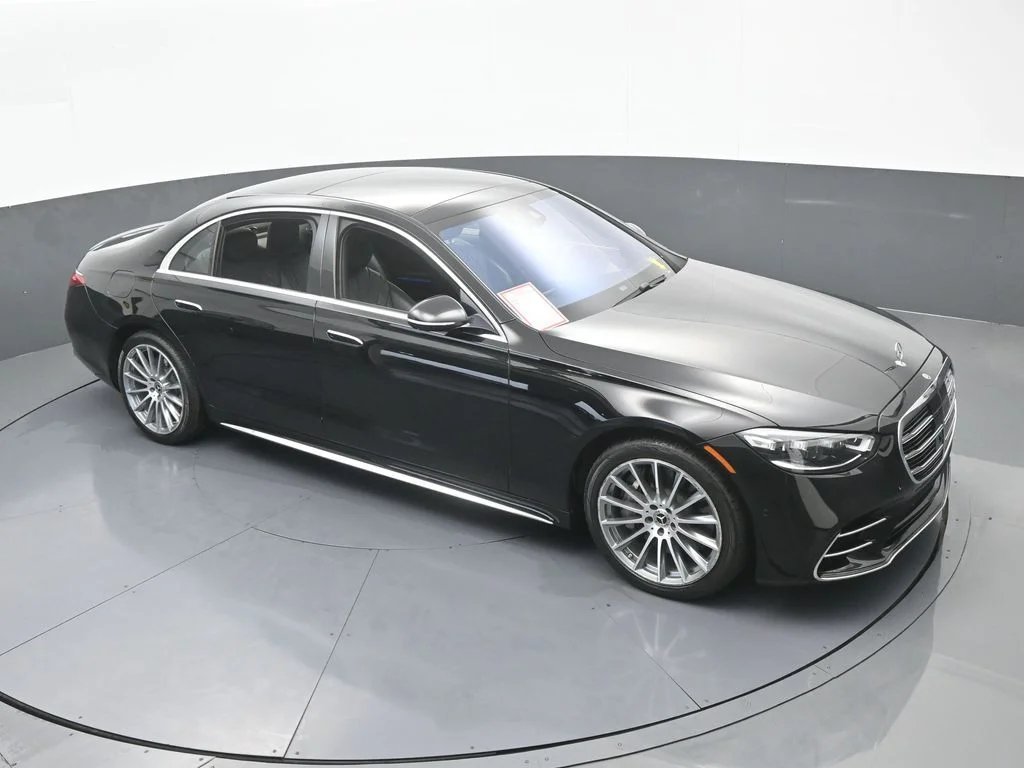 Used 2021 Obsidian Black/designo Diamon White Mercedes-Benz S 580 image 63