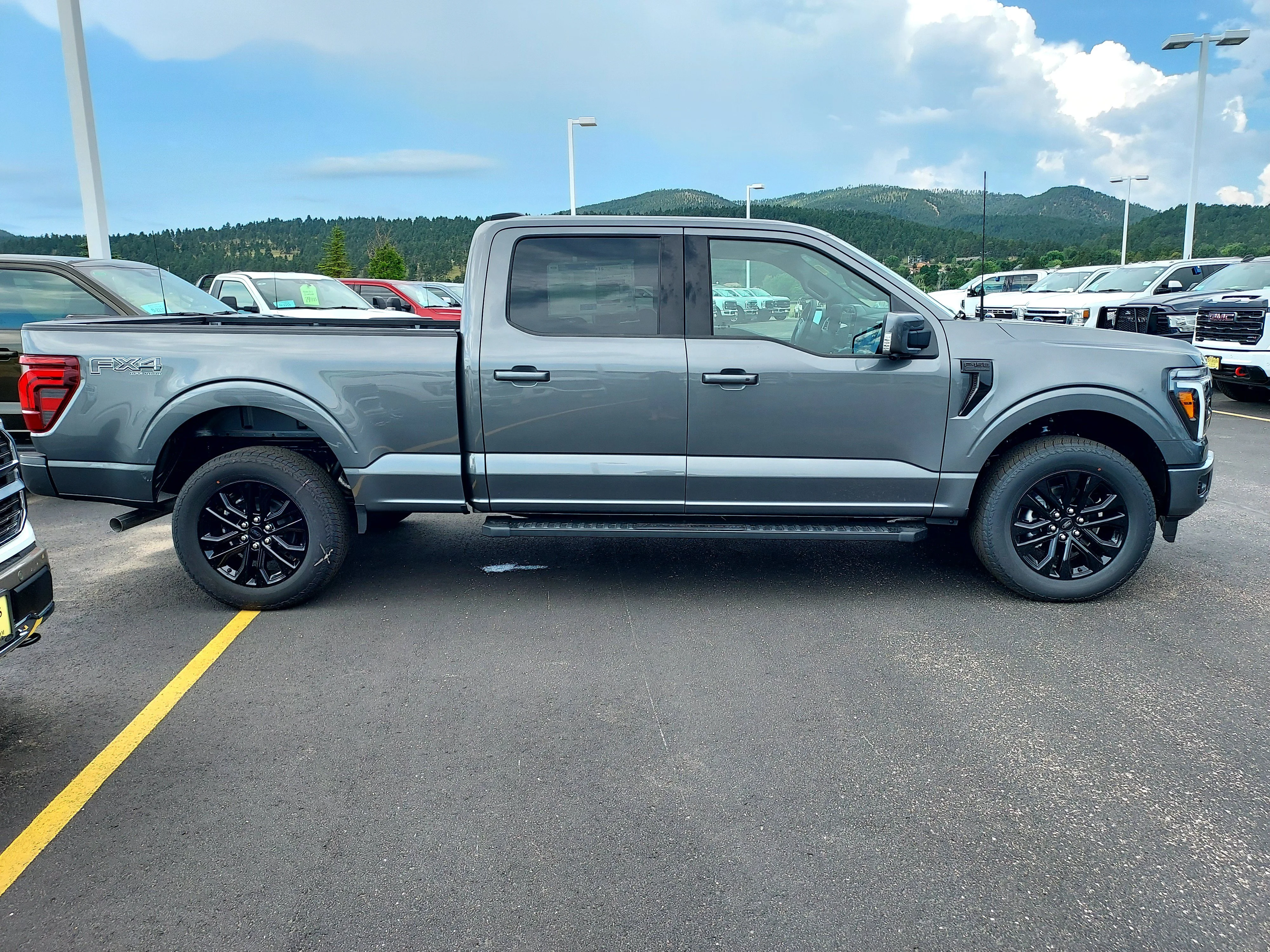 New 2026 Carbonized Gray Metallic Ford LARIAT image 10