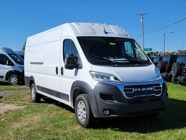 New 2025 Bright White Clearcoat RAM High Roof image 2