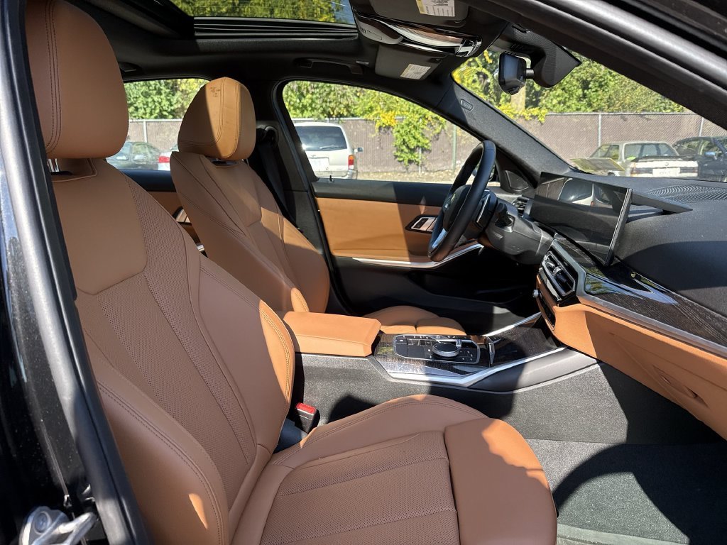 Certified Used 2023 Black BMW 330i xDrive image 12