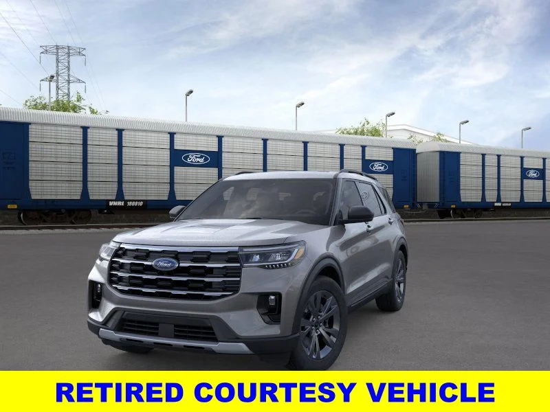 New 2026 Carbonized Gray Metallic Ford Active image 1
