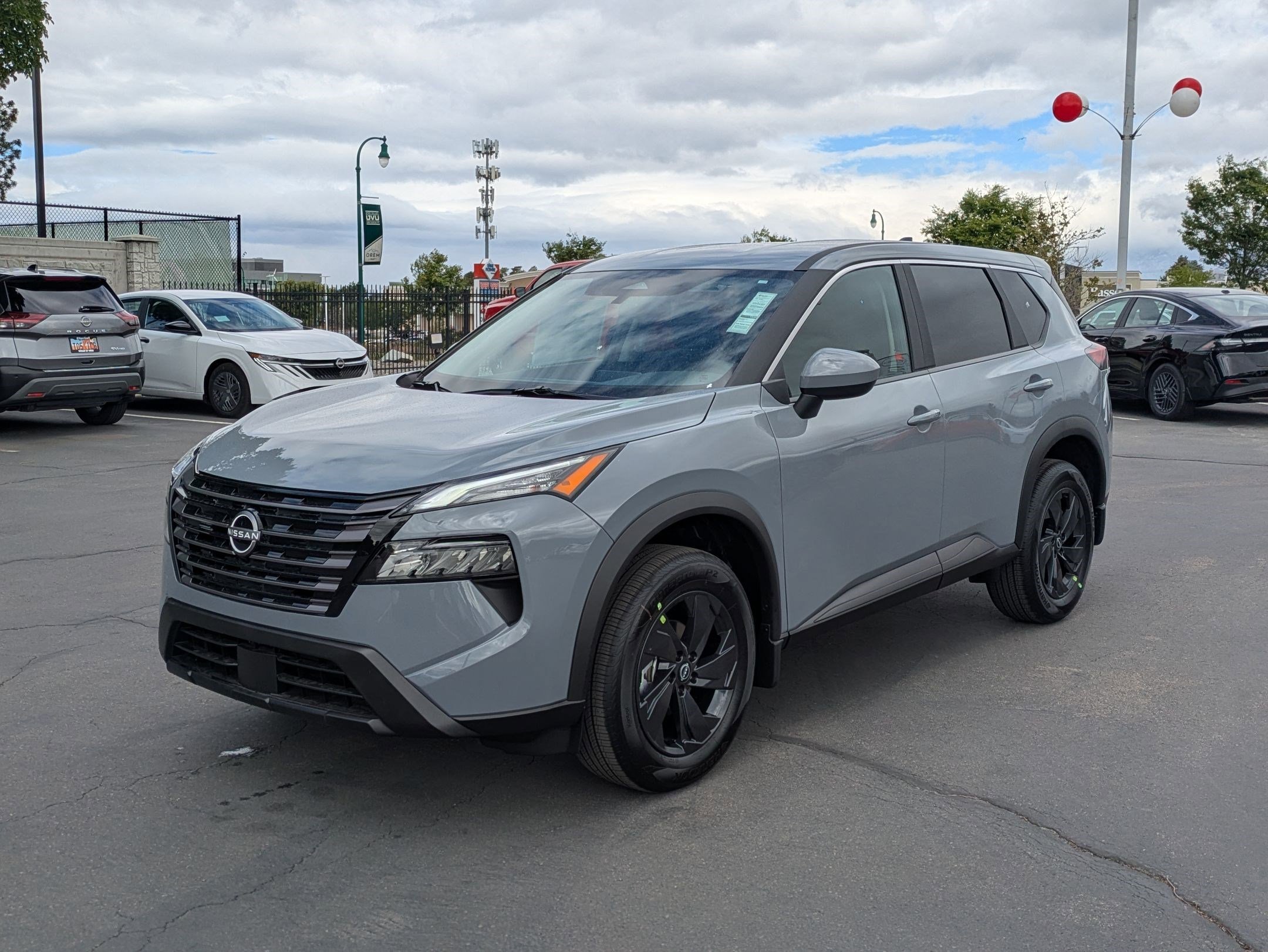 New 2026 Boulder Gray Pearl Nissan SV image 8