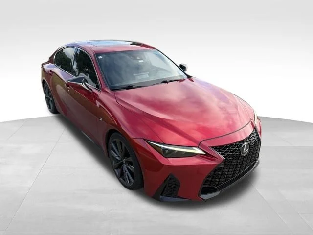Used 2023 Red Lexus 350 F SPORT image 1