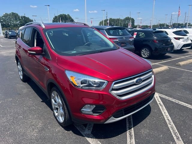 Used 2018 Red Ford Titanium image 2