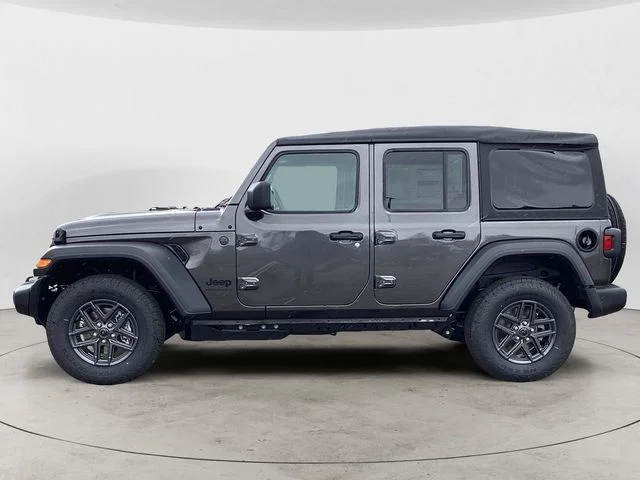 New 2026 Granite Crystal Metallic Clearcoat Jeep 4-DOOR SPORT image 2