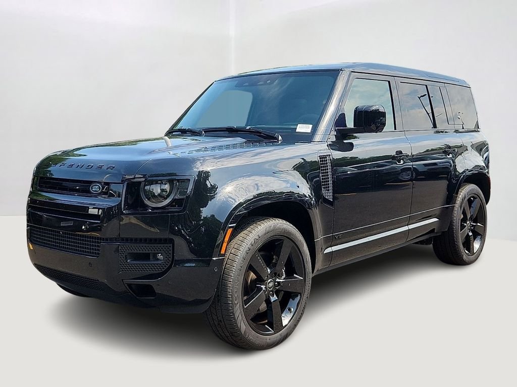 Certified Used 2023 Santorini Black Metallic Land Rover V8 image 1