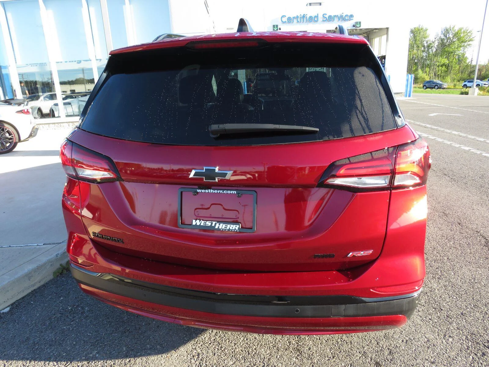 Used 2024 Radiant Red Tintcoat Chevrolet RS image 9