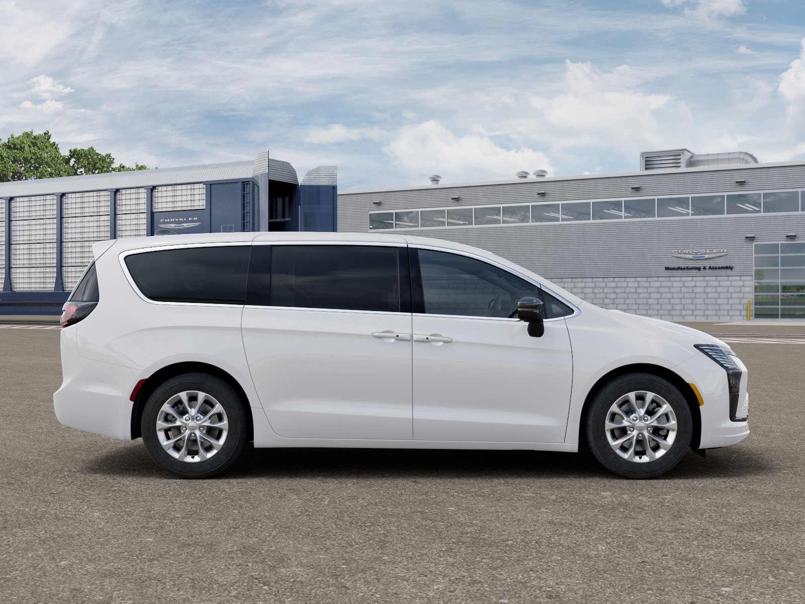 New 2027 Bright White Clear-Coat Exterior Paint Chrysler Select image 13