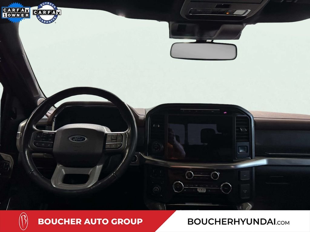 Used 2022 Carbonized Gray Metallic Ford Lariat image 10