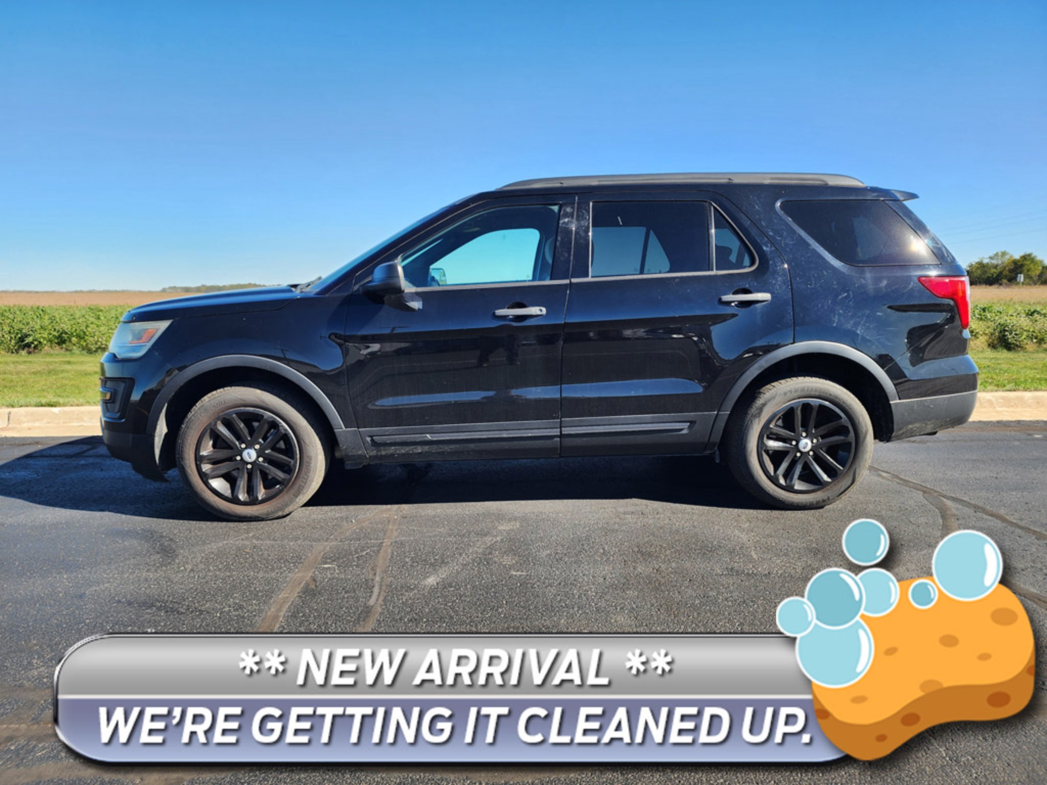 Used 2016 Shadow Black Ford Base image 1