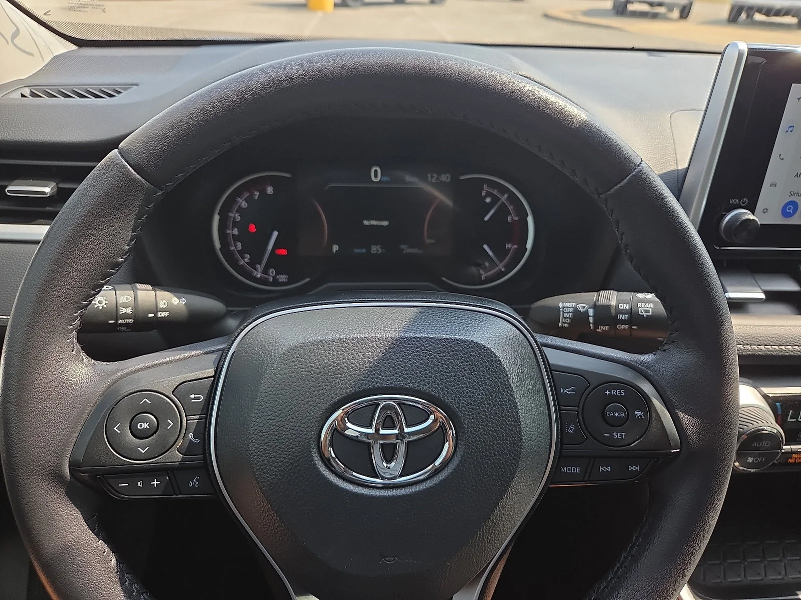 Used 2024 Midnight Black Metallic Toyota XLE Premium image 24