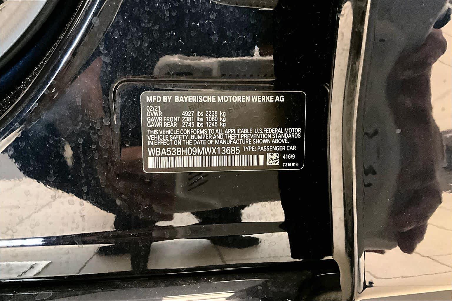 Used 2021 Carbon Black Metallic BMW 530i image 30