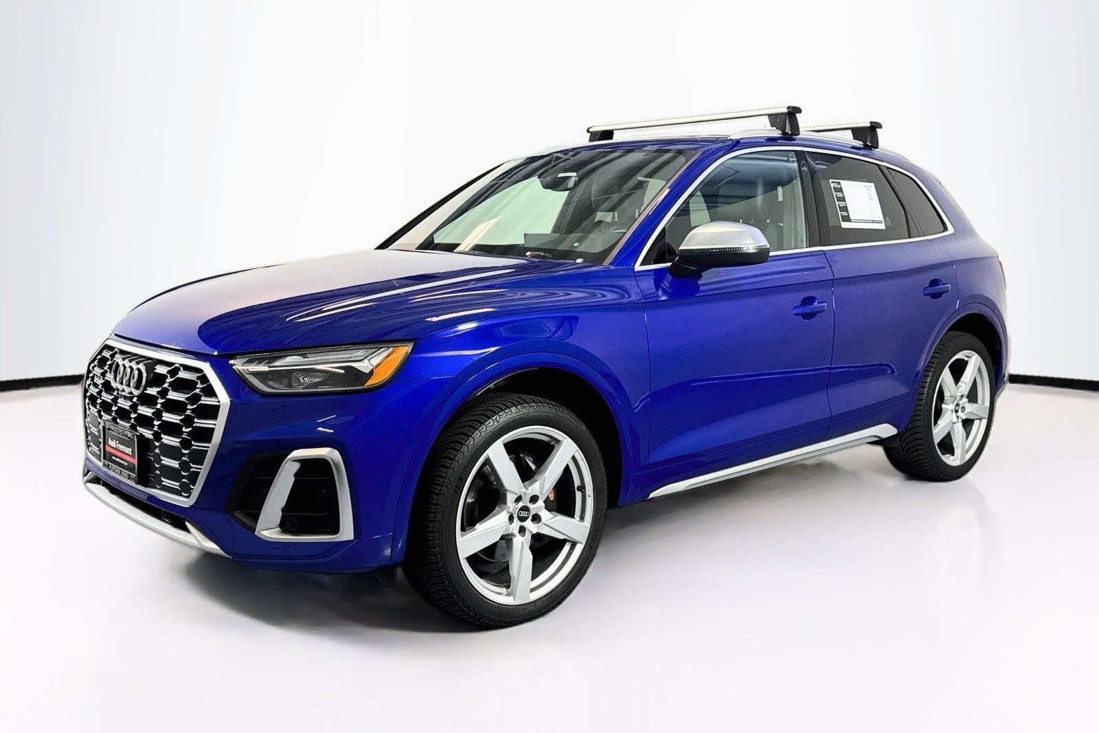 Used 2022 Blue Audi Premium Plus image 1