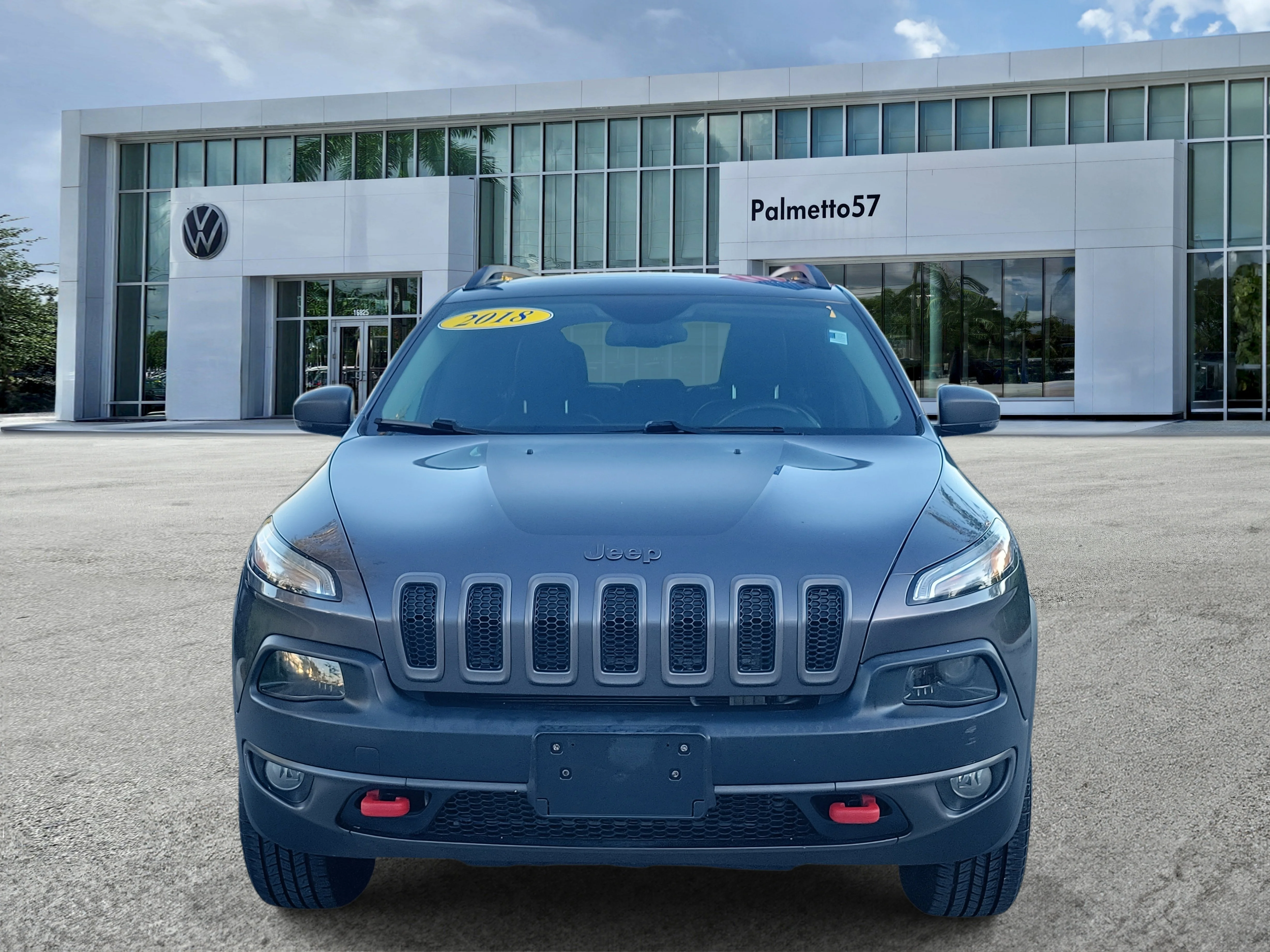 Used 2018 Jeep Cherokee Trailhawk Leather Plus with VIN 1C4PJMBX3JD608070 for sale in Opa-locka, FL