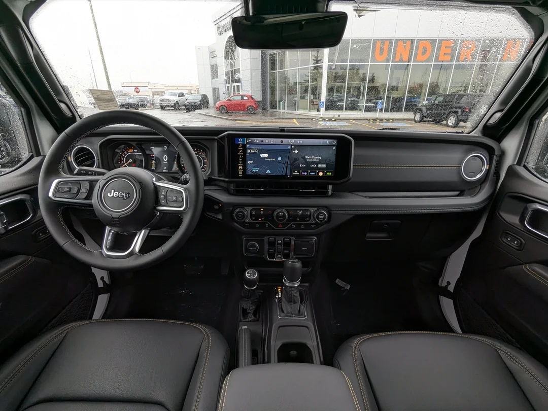 New 2025 White Jeep Sahara - - 4x4 - McKinley Leather Seats - Technology Grp - Safety Grp - Alpine Prem Audio & More! image 24