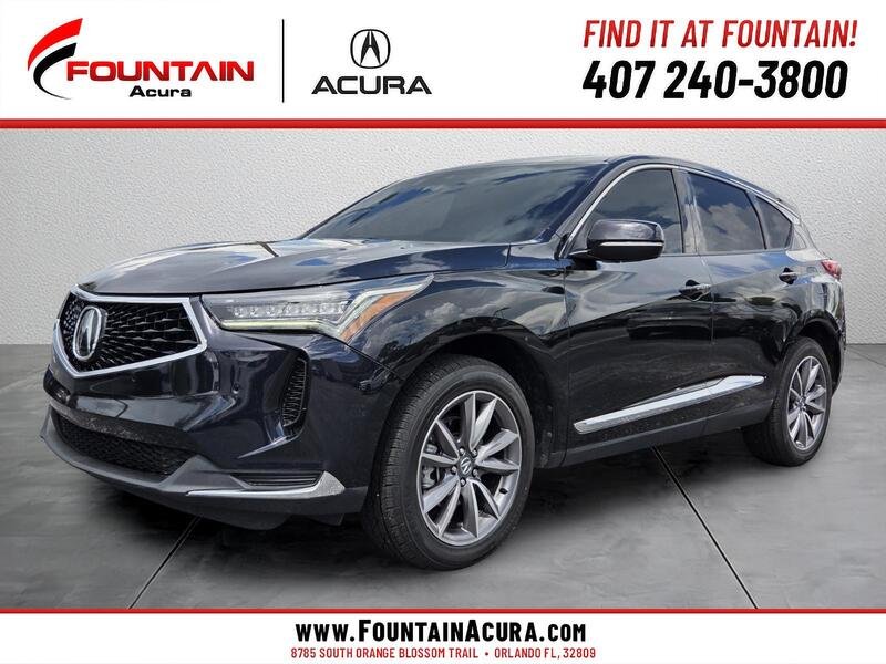 Certified Used 2022 Phantom Violet Pearl Acura TECH image 1